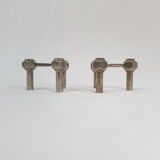 Pair of adjustable candlesticks