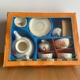 Service dinette faience old