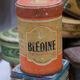 Set of eighty-two metal food boxes 1940'