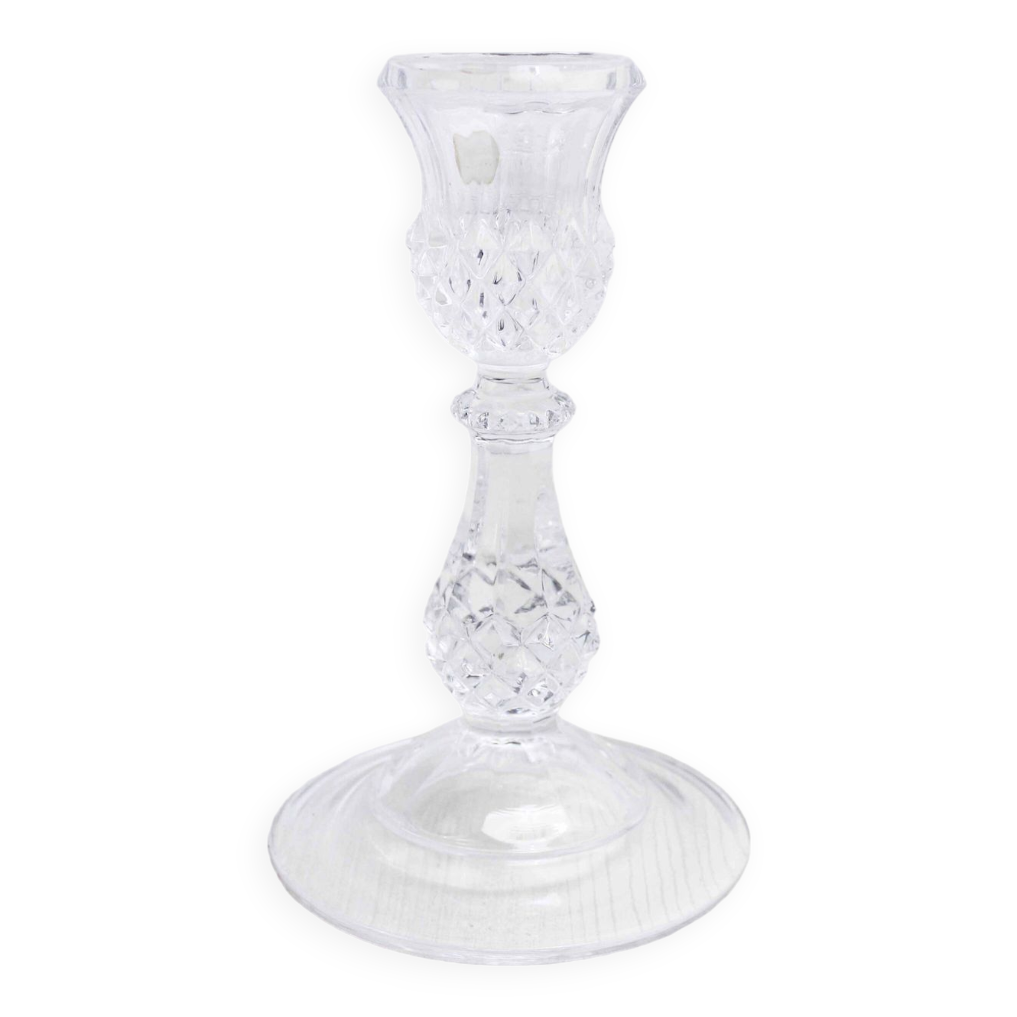 Crystal candle holder