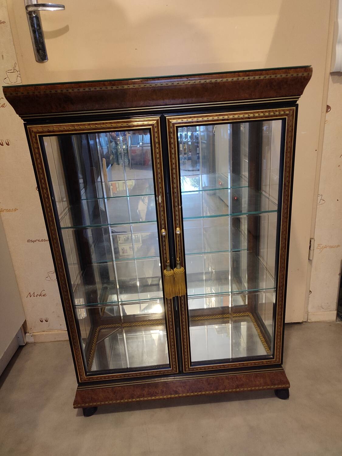 Vintage Mongelli Italian marquetry furniture