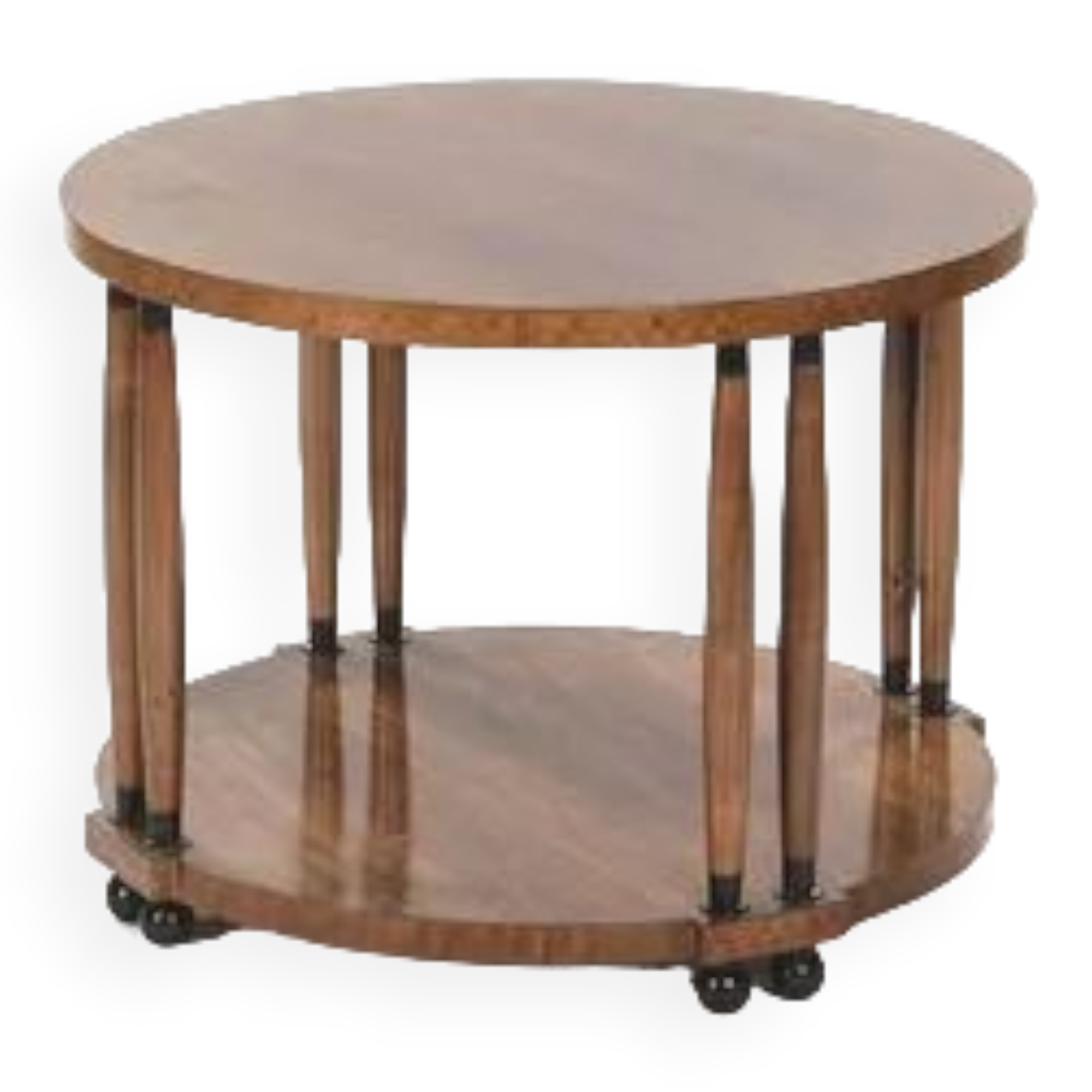 Art deco pedestal table