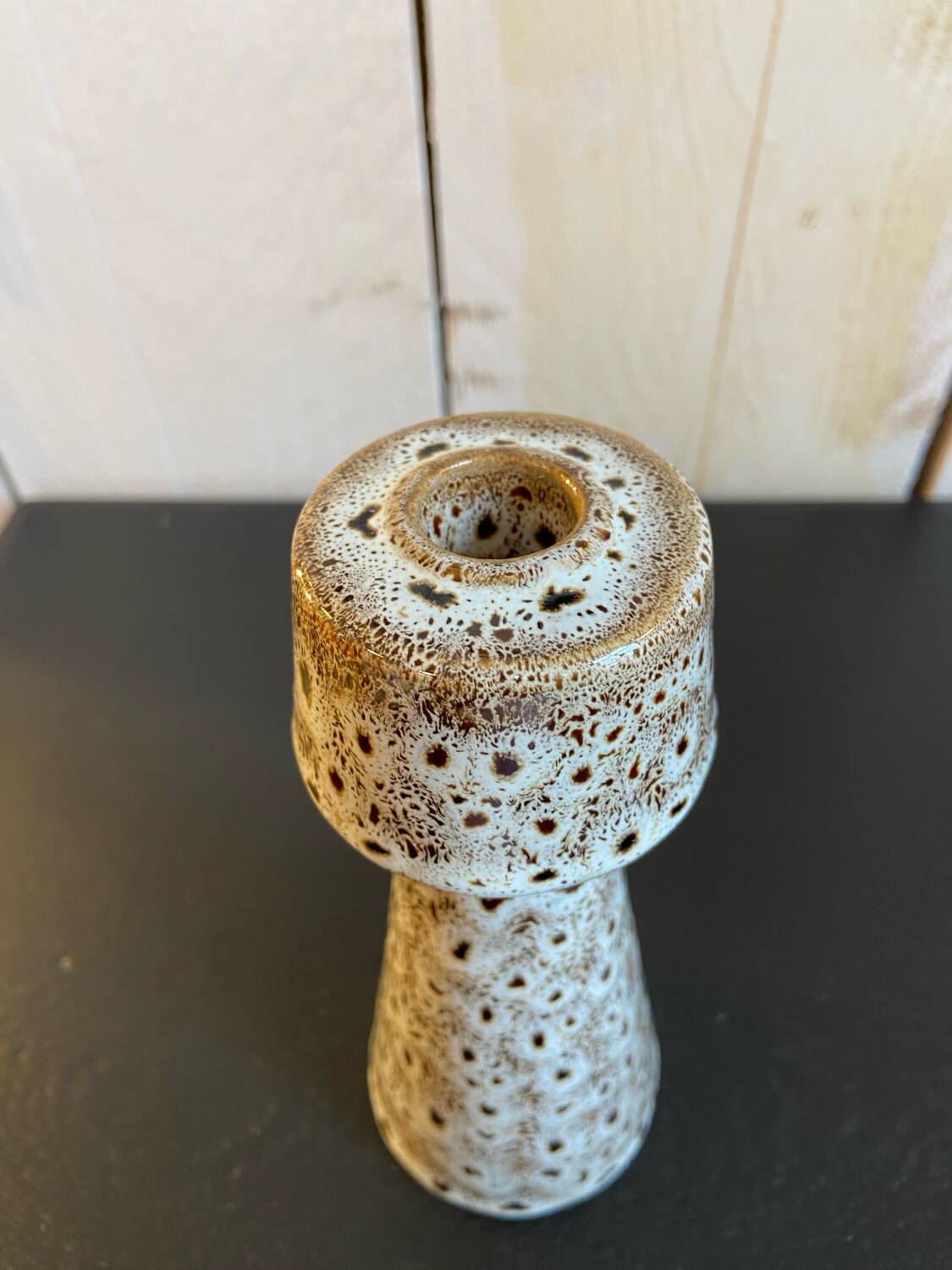 Vallauris ceramic candle holder