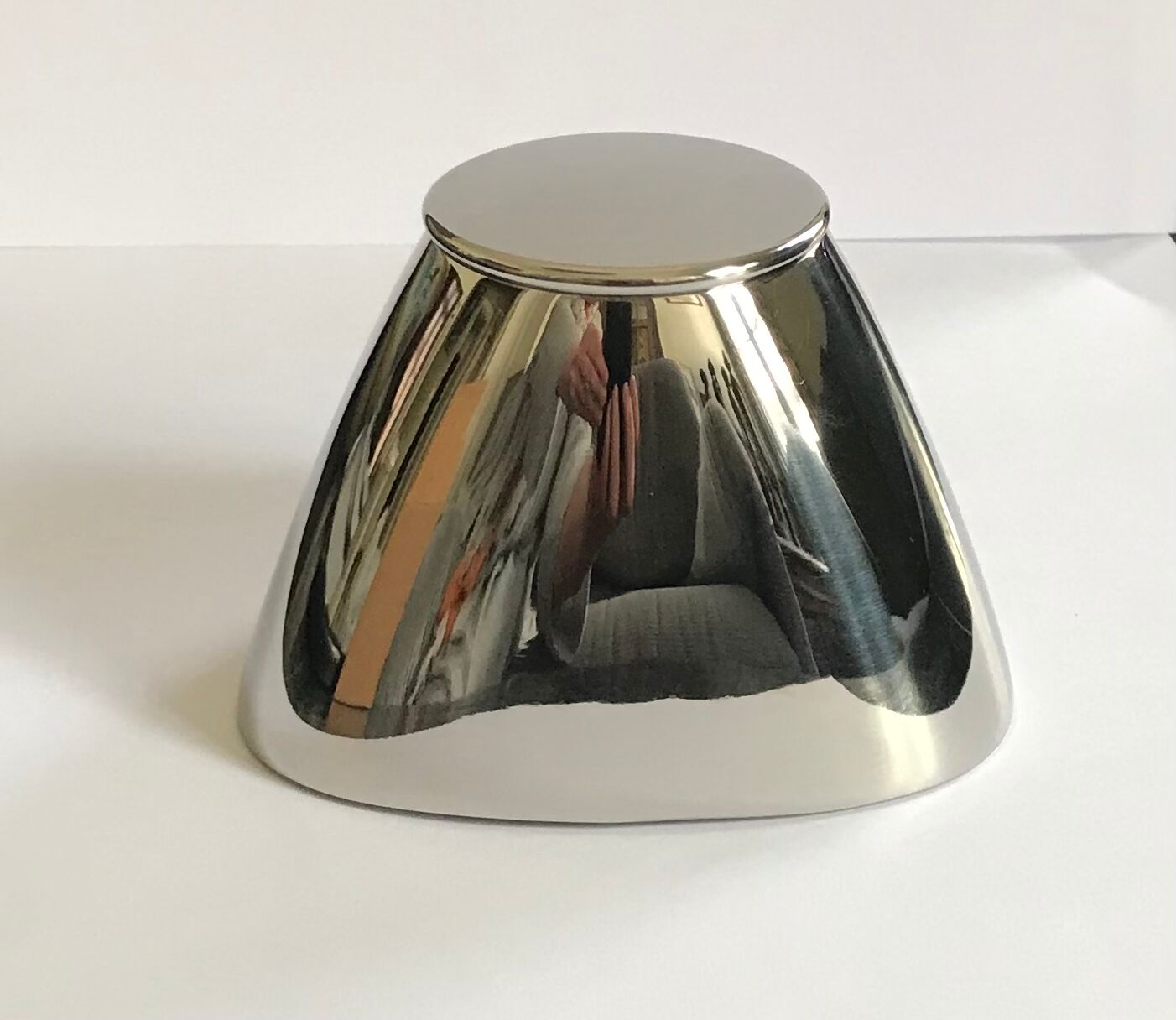 Sucrier Alessi en acier design D&M Fuksas