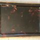 Lucite tray and vintage brass