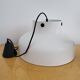 Hoffmeister Leuchten vintage pendant lamp, Scandinavian style, metal spirit.