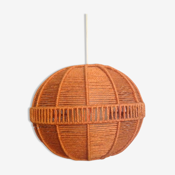 Suspension vintage en corde style scandinave