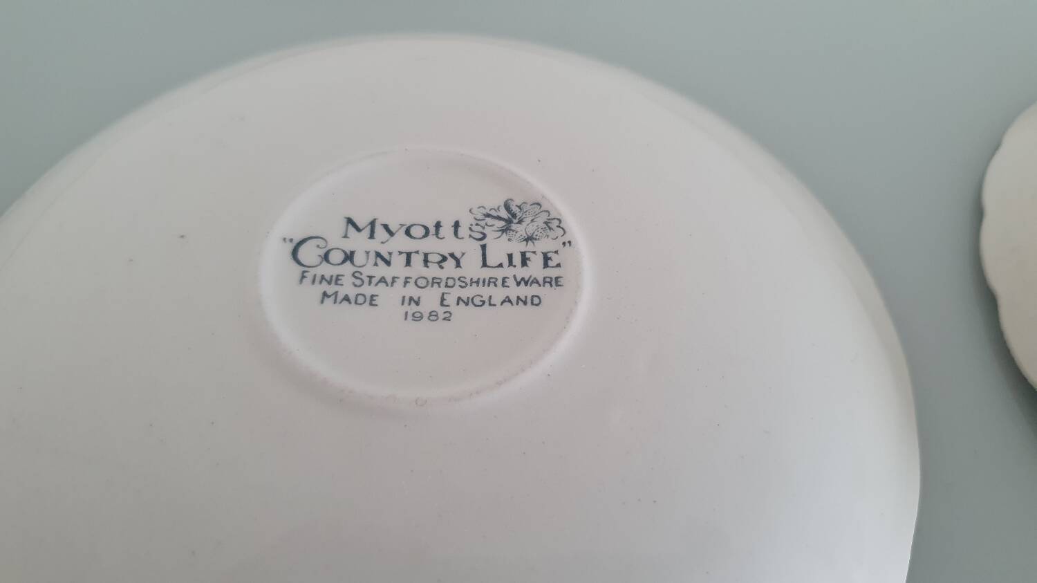 Myotts Country Life Set of 6 Cups and Saucers - England