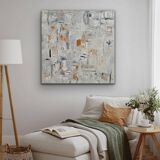 Abstract painting table