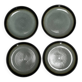 Set of 4 vintage plates