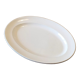 White oval dish Gien Geoffroy & Cie circa 1870