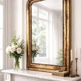 Louis-Philippe gilded mirror "Bertile"