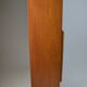 Vintage Danish bookcase / highboard with smoked glass doors