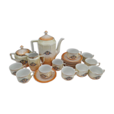Service à café en porcelaine vintage