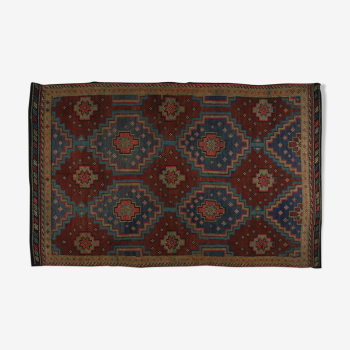Anatolian handmade kilim rug 290 cm x 180 cm