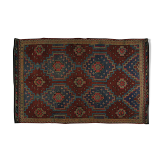 Anatolian handmade kilim rug 290 cm x 180 cm