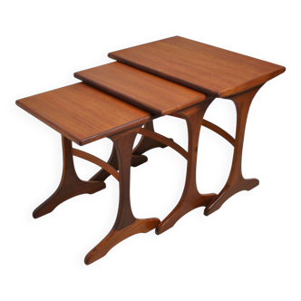 Gplan teak trundle table 1970