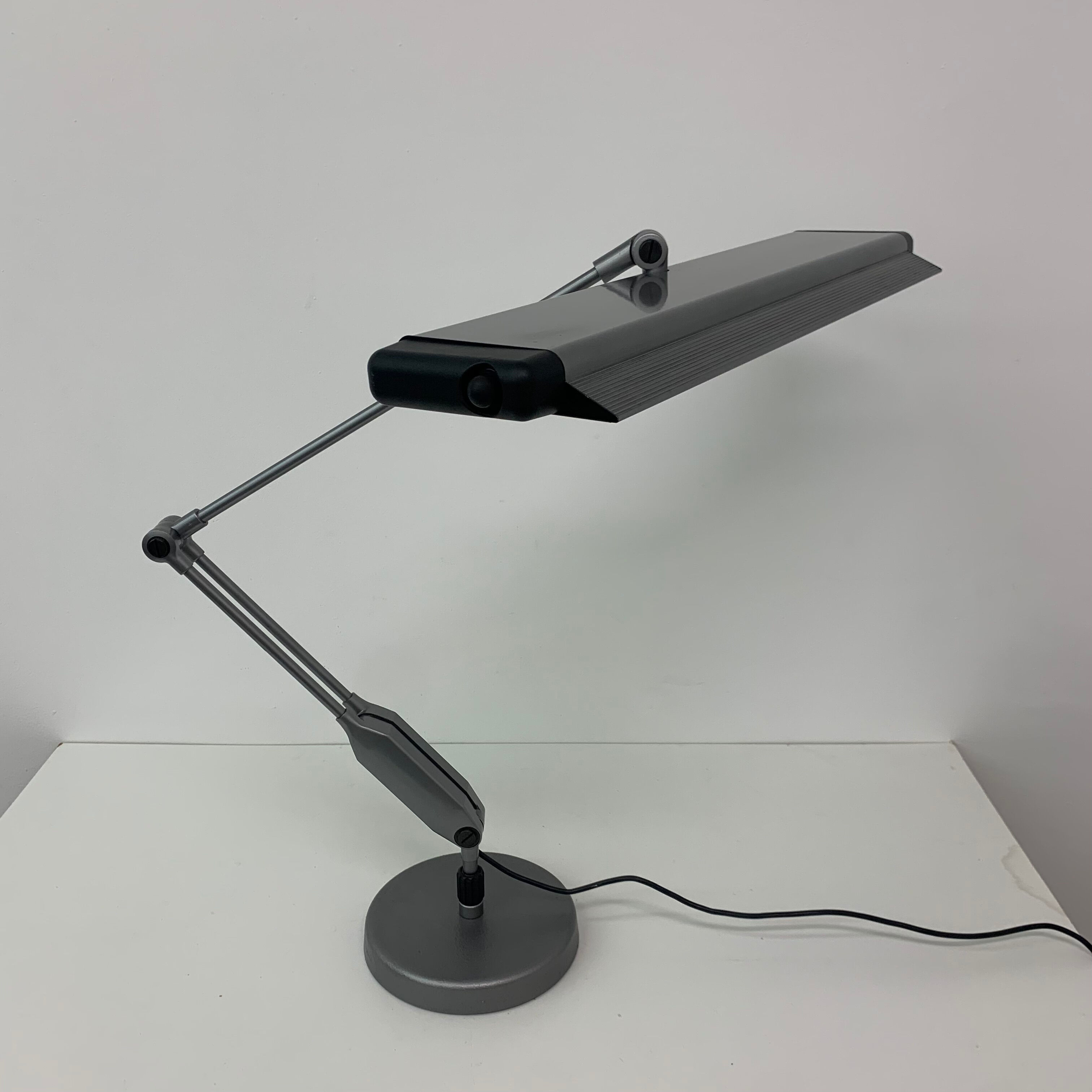 Post modern large desk lamp , 1980's