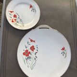 Digoin Sarreguemines pie dish