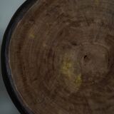 Decorative stool carved from African hardwood / Tribal art piece, mid-20th century