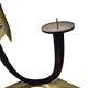 Art Deco style 2-armed candleholder, Germany, 1950s