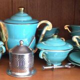Service à café 1950 Turqoise