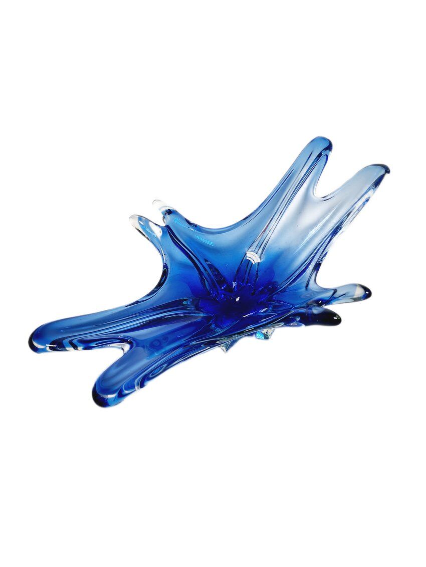 Postmodern Murano glass fruit bowl, Italy, 1950s
