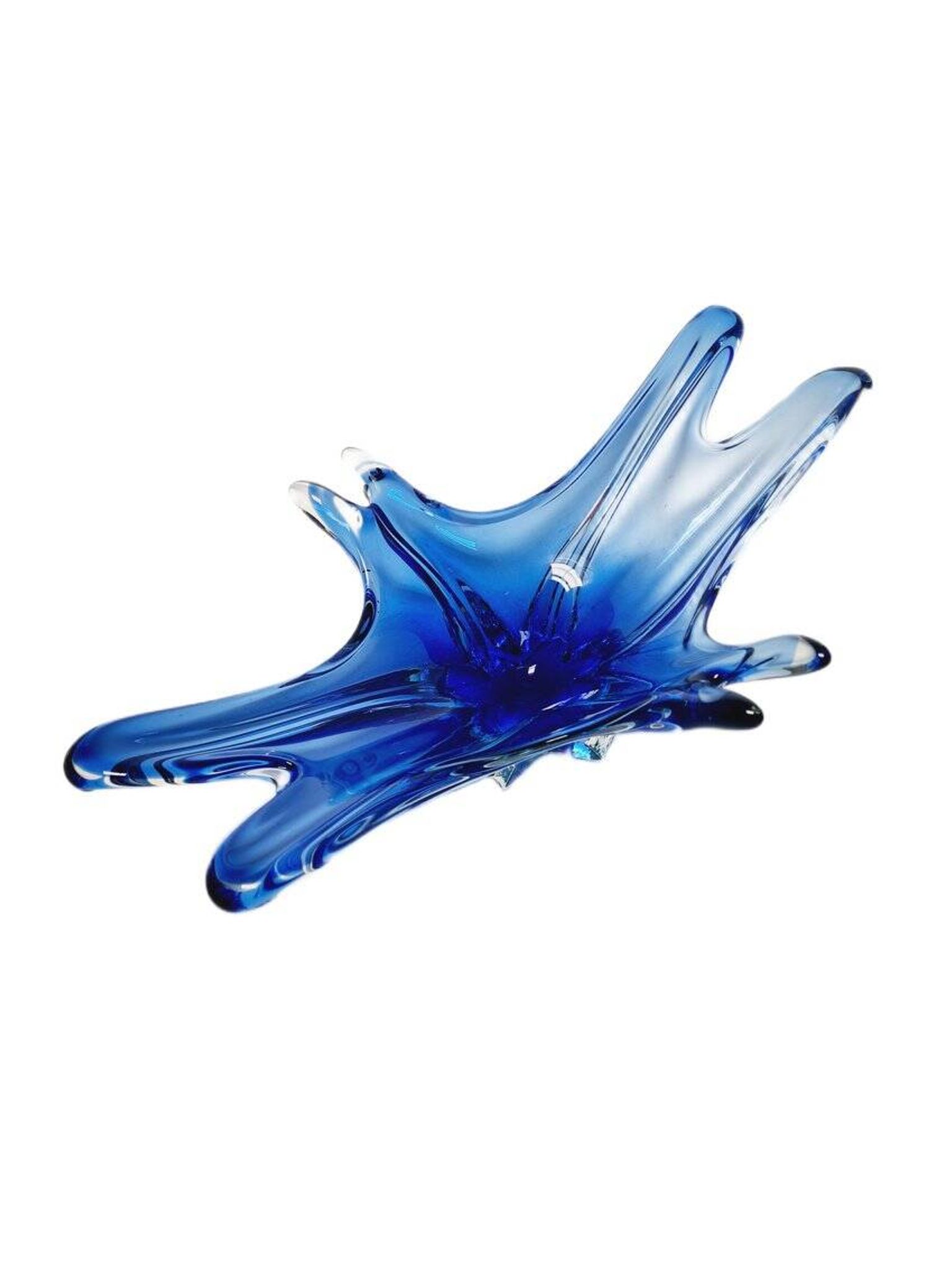 Postmodern Murano glass fruit bowl, Italy, 1950s