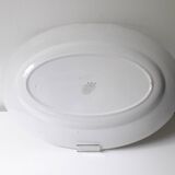 Oval Luneville porcelain dish (32.5x22.5cm) A1