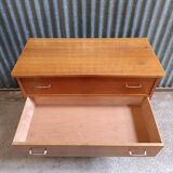 Commode scandinave pied compas
