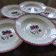 6 Badonviller soup plates 200851