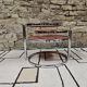 Coffee table with 3 glass tops 1970"