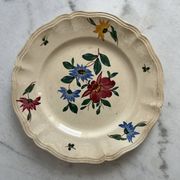 Lot de 6 petites assiettes plates Sarreguemines