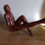 Ceramic woman's sculpture