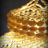 Shell chandelier Cabrias 60s