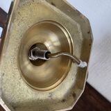 Golden brass lamp