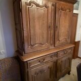 Solid oak buffet