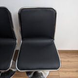 4 vintage swivel chairs