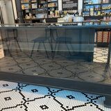 Store display counter, vintage decorative display counter, display case for collection,