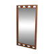 Scandinavian teak mirror, Sweden 1960, 72 x 38cm