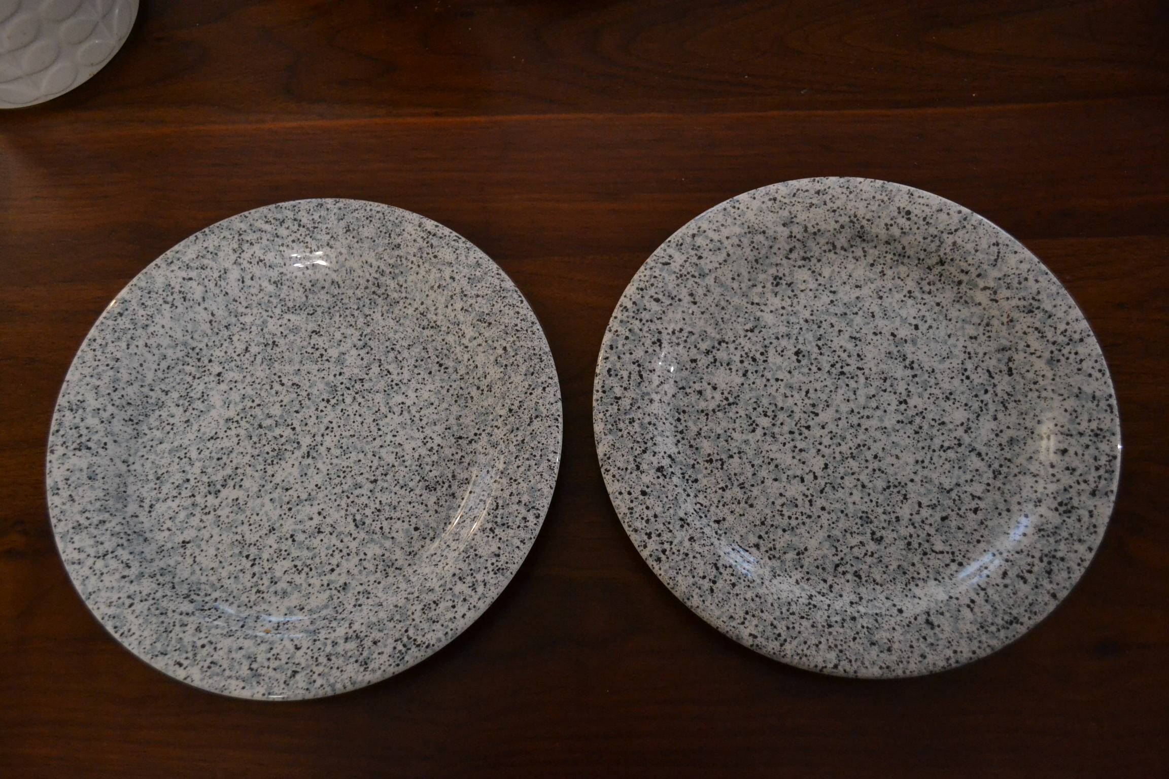 Set of 2 Quadrifoglio plates