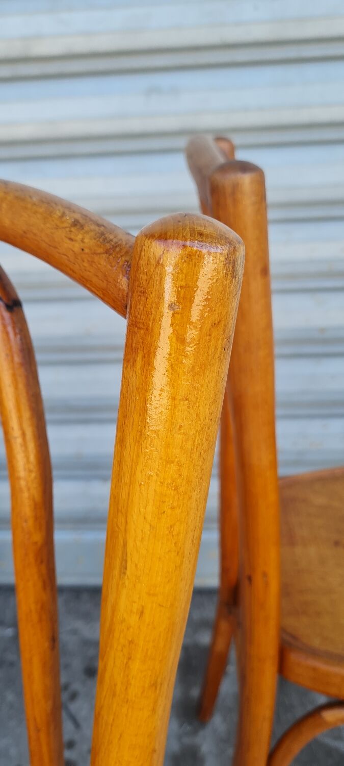 Set of four fischel bistro chairs