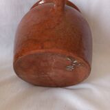 Glazed terracotta pot