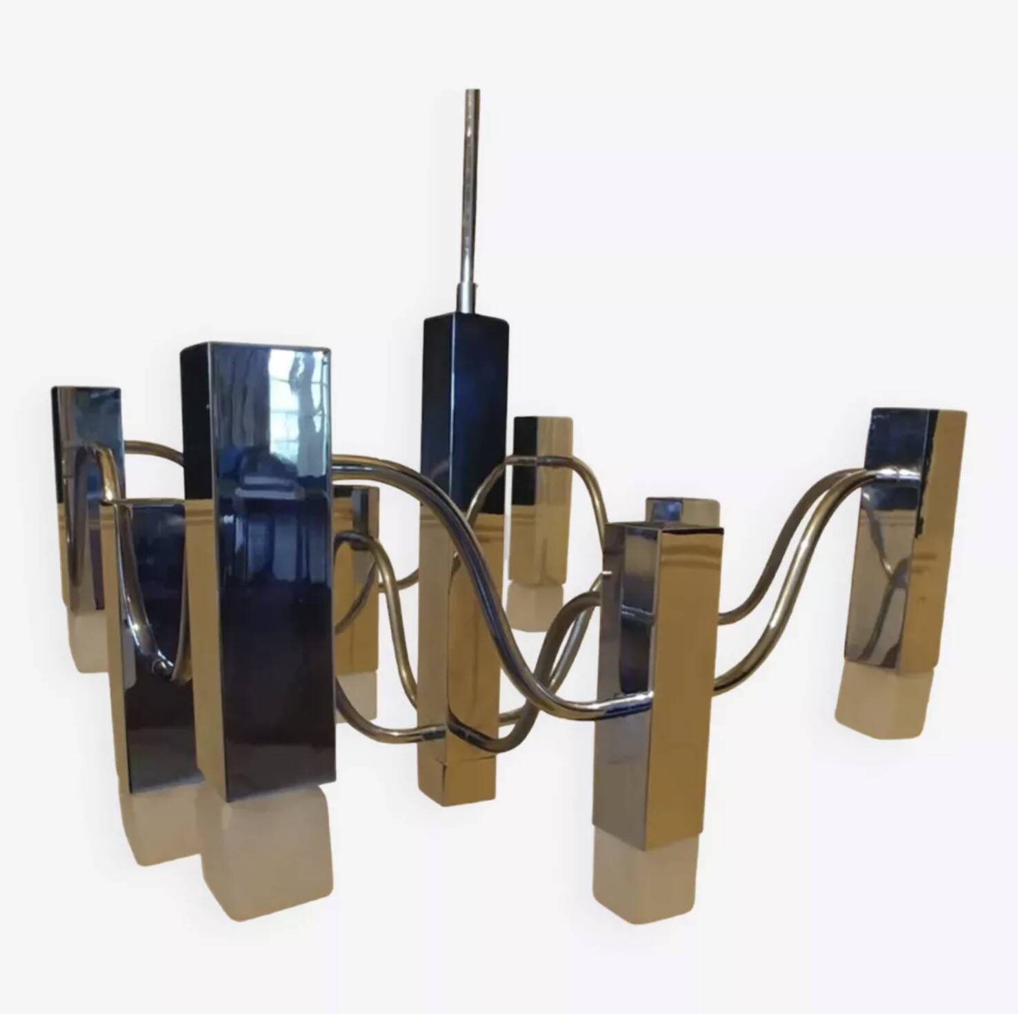 Chandelier by Maison Sciolari for Boulanger 1970