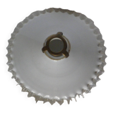 opaline dentelée blanche