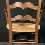 Straw armchair