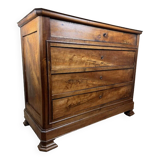 Louis Philippe Period Chest Of Drawers In Walnut