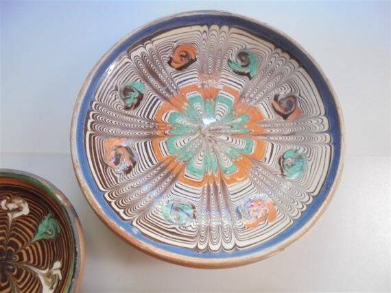 Set of 3 terracotta bowls