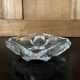 Vintage ashtray in solid crystal