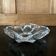 Cendrier vintage en cristal massif